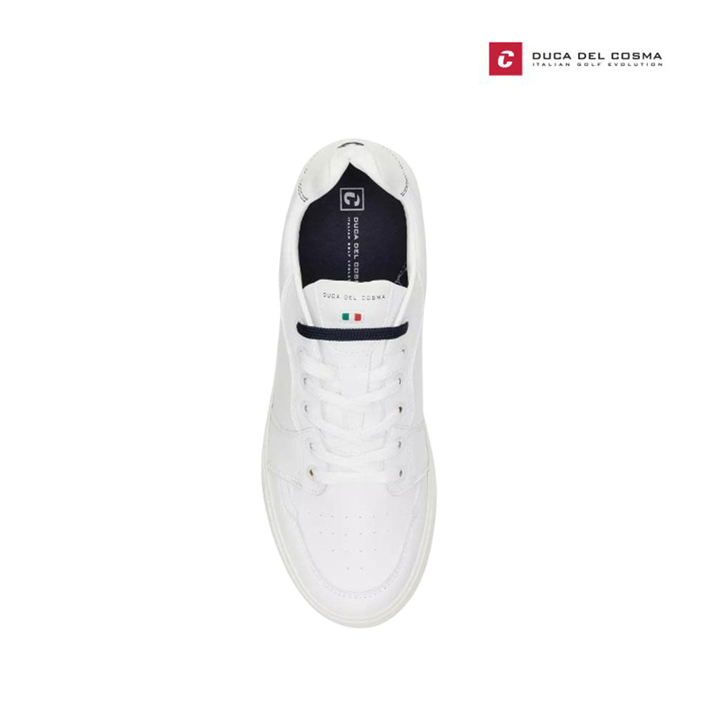 DUCA DEL COSMA SHOES M 123259-100 GIORDANO WHITE