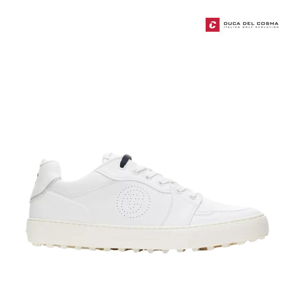 DUCA DEL COSMA SHOES M 123259-100 GIORDANO WHITE