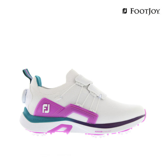 SHOES FOOTJOY 98183W DW HYPERFLEX WOMEN BOA WHT/PPL/TEL