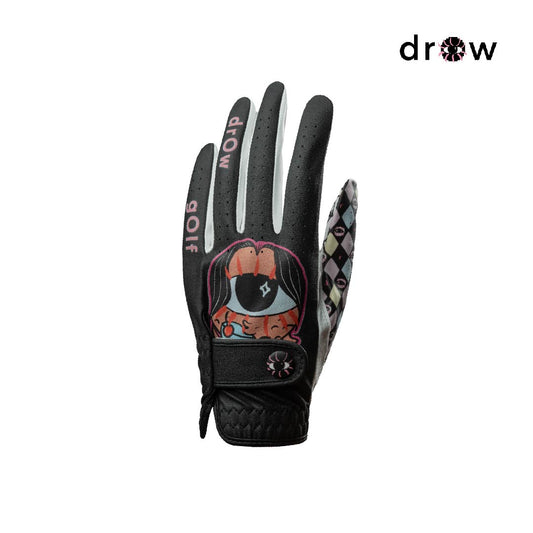 MOBIUS GLOVE LADY DROW SYNTHETIC SILICON DBKE01-BW