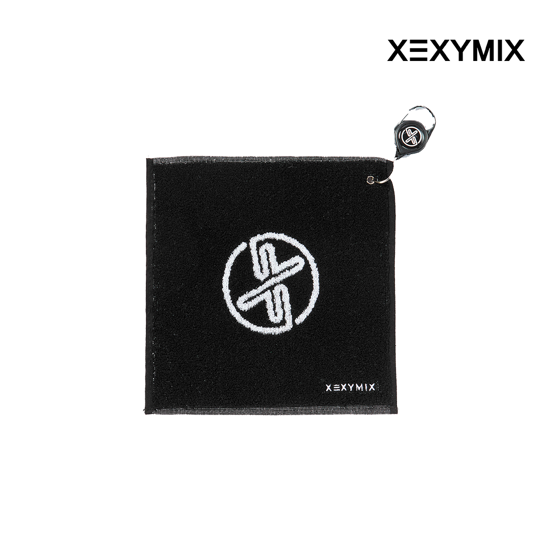 XEXYMIX BALL TOWEL DUAL COLOR XGUZZ02J0 BLACK WHITE