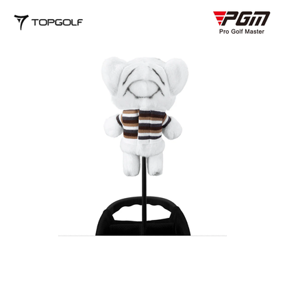 PGM GT045 GOLF DRIVER COVER HEAD ANIMAL EDITION TIGER WH