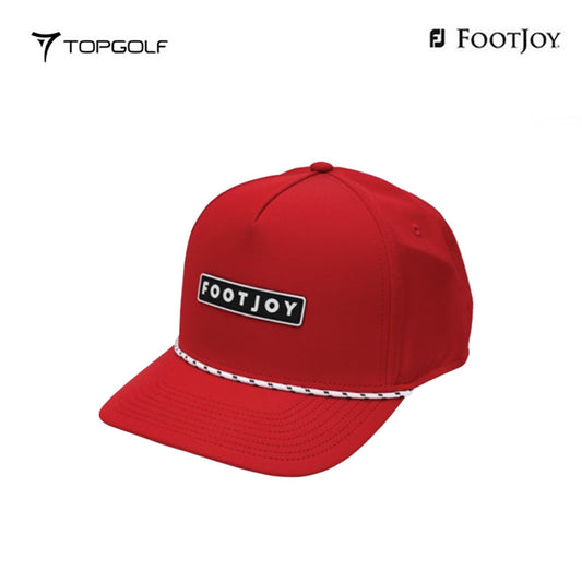FOOTJOY HAT 35577 FS ROPE WORDMARK
