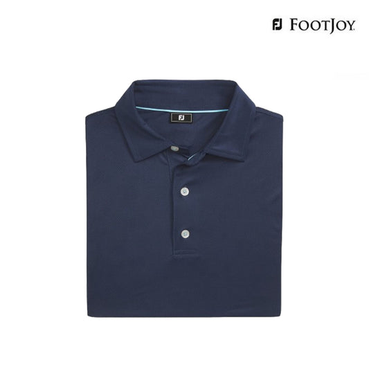 FOOTJOY POLO M 31485 EF TONAL DOT PRT LSL NV