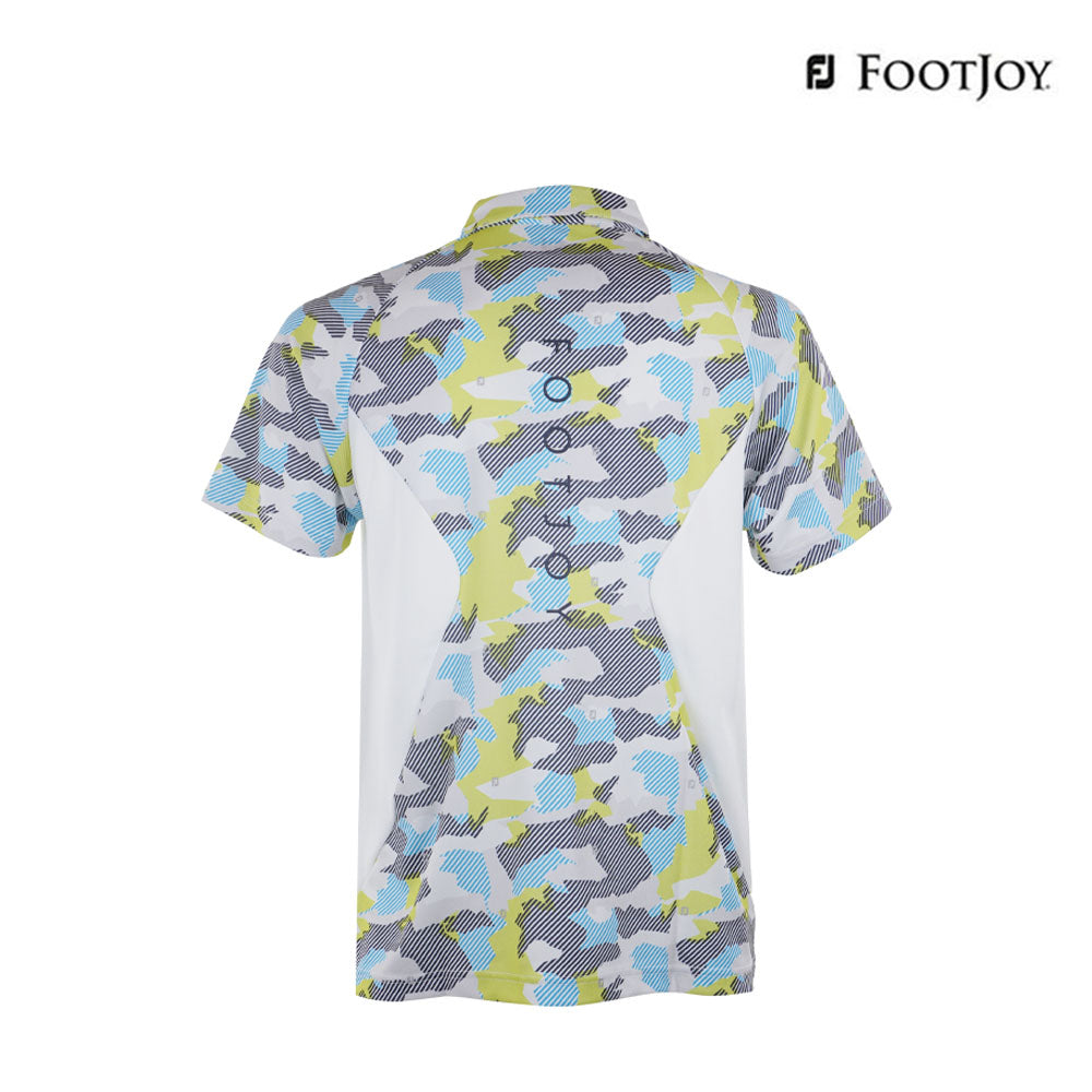 FOOTJOY POLO M 81810 EM JP S/S PRT NBL