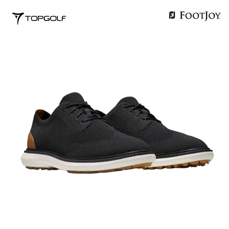 FOOTJOY SHOES 57954 MEN FS M TRADITIONS KNIT ONYX