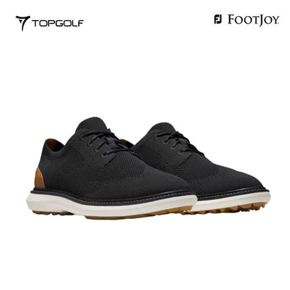 FOOTJOY SHOES 57954 MEN FS M TRADITIONS KNIT ONYX