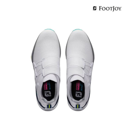 FOOTJOY SHOES MAN ES HYPFLX CRB BOA 55462XW WHT/CHL/TEL