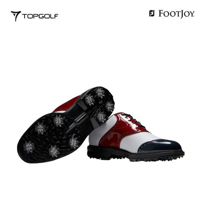 FOOTJOY SHOES M ES DJ PREMIERE WHT/NVY/WNE 54522XW