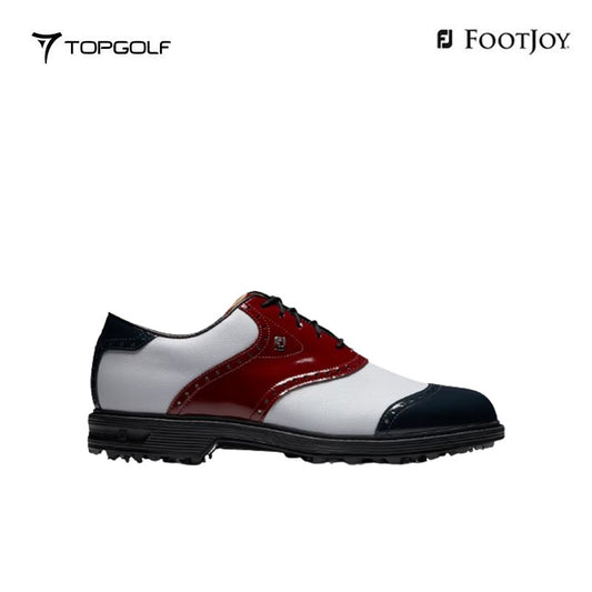 FOOTJOY SHOES M ES DJ PREMIERE WHT/NVY/WNE 54522XW