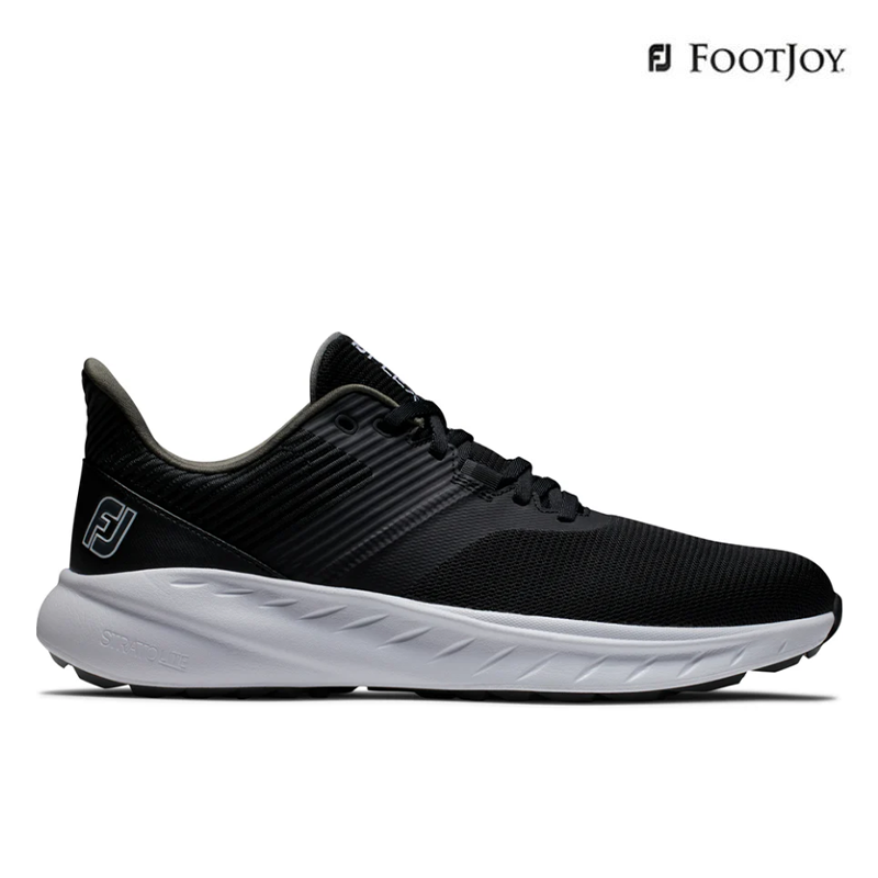 FOOTJOY SHOES M ES FJ FLEX BLK/BLK/WHT 56287XW