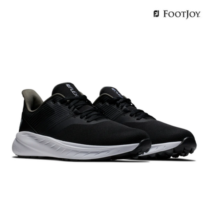 FOOTJOY SHOES M ES FJ FLEX BLK/BLK/WHT 56287XW