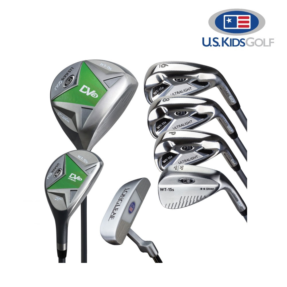 FULL SET JUNIOR US KIDS UL 57-S DV3 7PC 21 GREY/GREEN