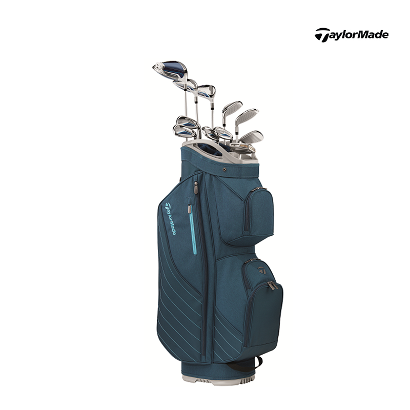 FULL SET TAYLORMADE KALEA GRAPHITE WMN 11 PCS 22 NAVY/LT GREY #L