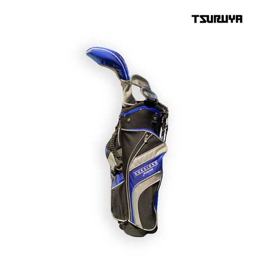 FULL SET TSURUYA ONESIDER T130 CARBON 34' JUNIOR 5PCS BLUE