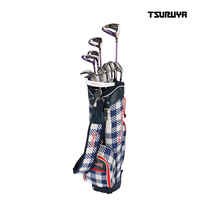 FULL SET TSURUYA QUINCY SZ CARBON LADIES 13PCS NAVY/WHITE