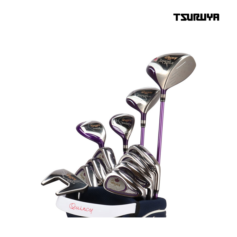 FULL SET TSURUYA QUINCY SZ CARBON LADIES 13PCS NAVY/WHITE