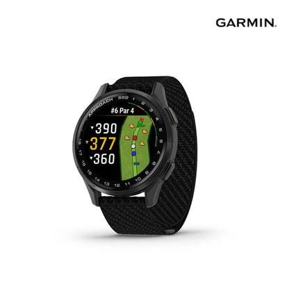 Garmin Watch S50 43Mm Golf Gps, Nylon,Black,Slate,Sea A04999