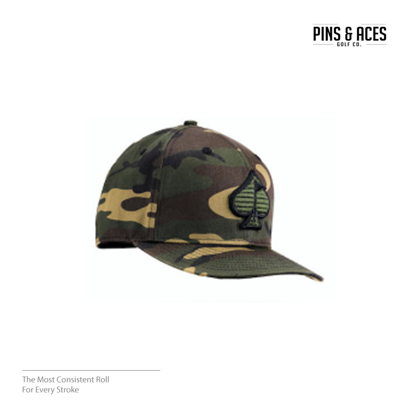 HAT PINS & ACES SPADE CAMO