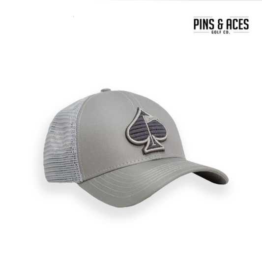 HAT PINS & ACES TUCKER SPADE - GREY