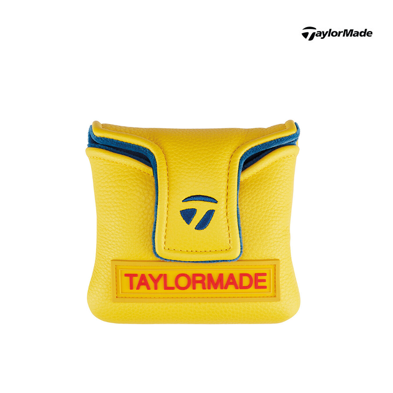 HEAD COVER PUTTER TAYLORMADE V9763401 BRITISH OPEN SPIDER MALLET 23 YELLOW