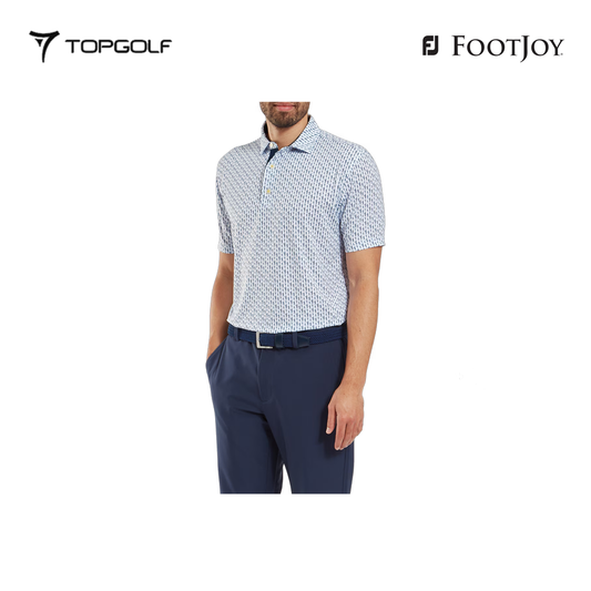 FOOTJOY POLO 32604 MEN FS FIGURE PRT LSL NAVY