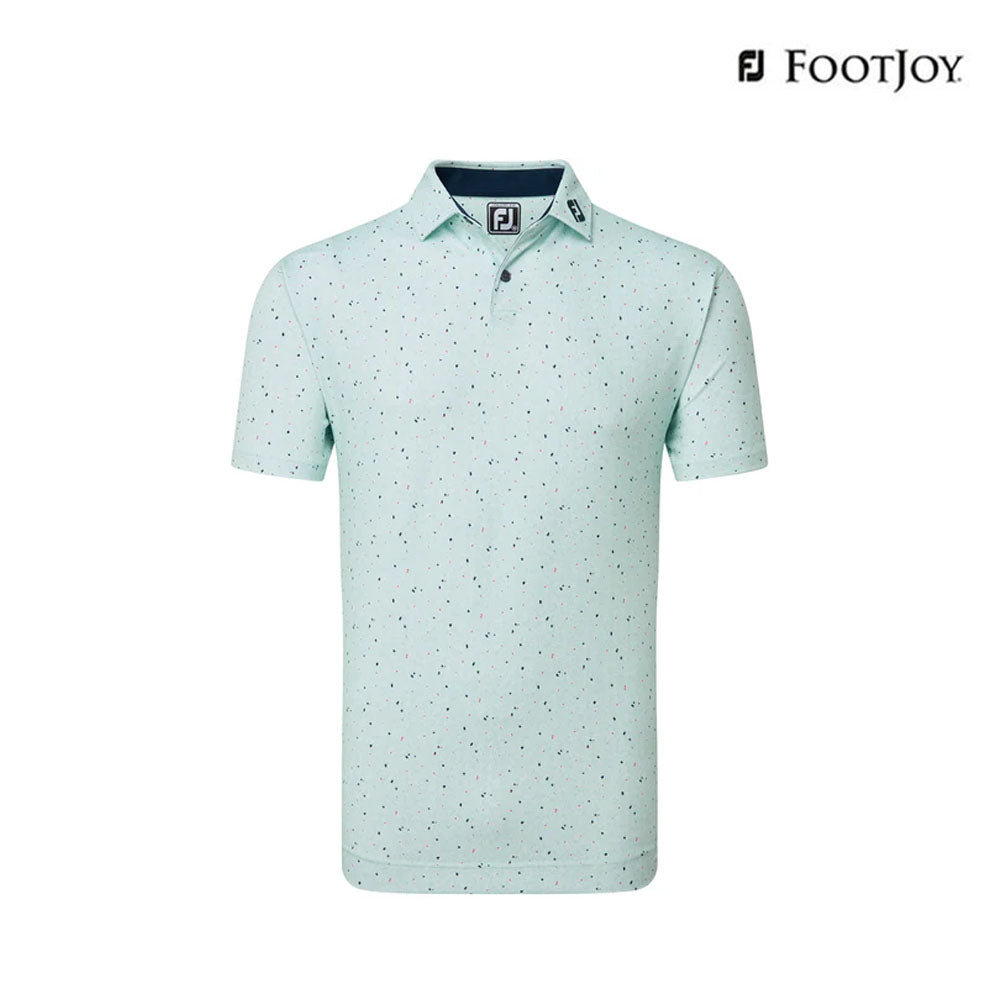 FOOTJOY POLO M ES TWEED STRH PIQ AF SEA 82367