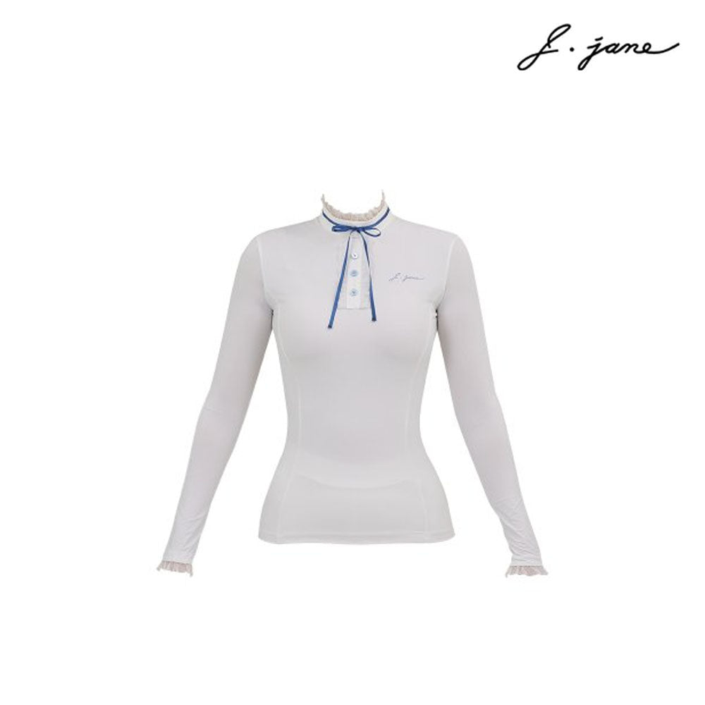 J.JANE T-SHIRT COLOR RIBBON COOLING WOMEN J186TS02BL3 BLUE