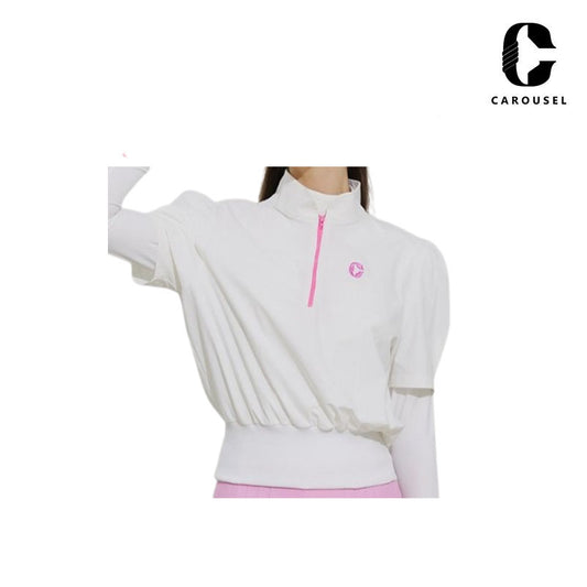JUMPER CAROUSEL WOMAN CAPRI PUFF WHITE