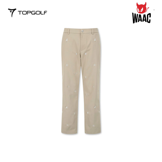 WAAC PANTS M PATTERN EMBROIDERY WMPNS25103-BEX 25SS