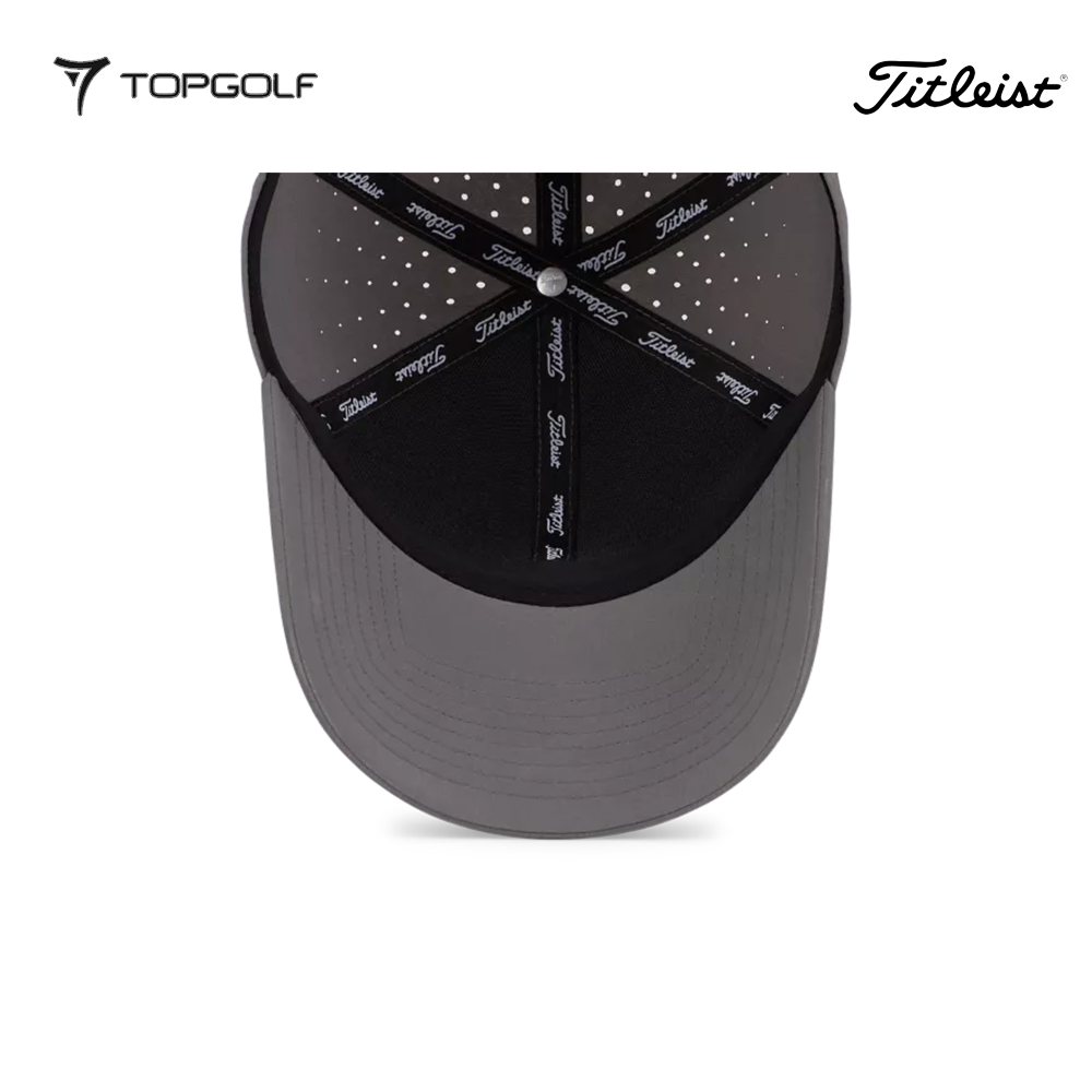 TITLEIST CAP CHARLESTON BREEZER TH24ACHBZ-OC1 CHARCOAL/WHITE