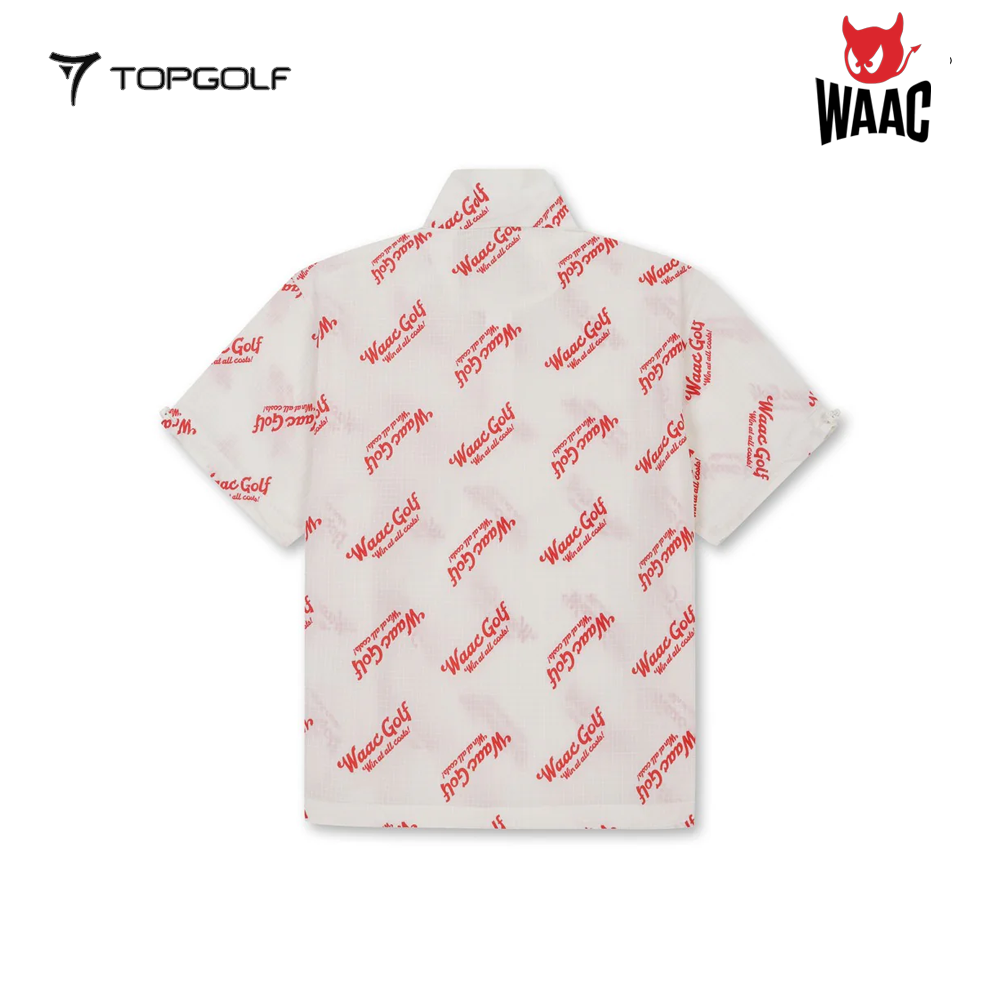 WAAC VEST W WOVEN SS QUARTER-ZIP WWVAM25203-IVX 25SS