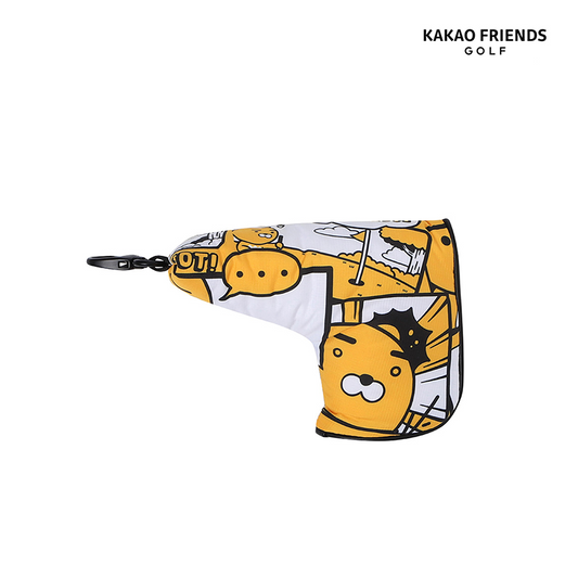 KAKAO PUTTER HEAD COVER CARTOON BLADE - RYAN