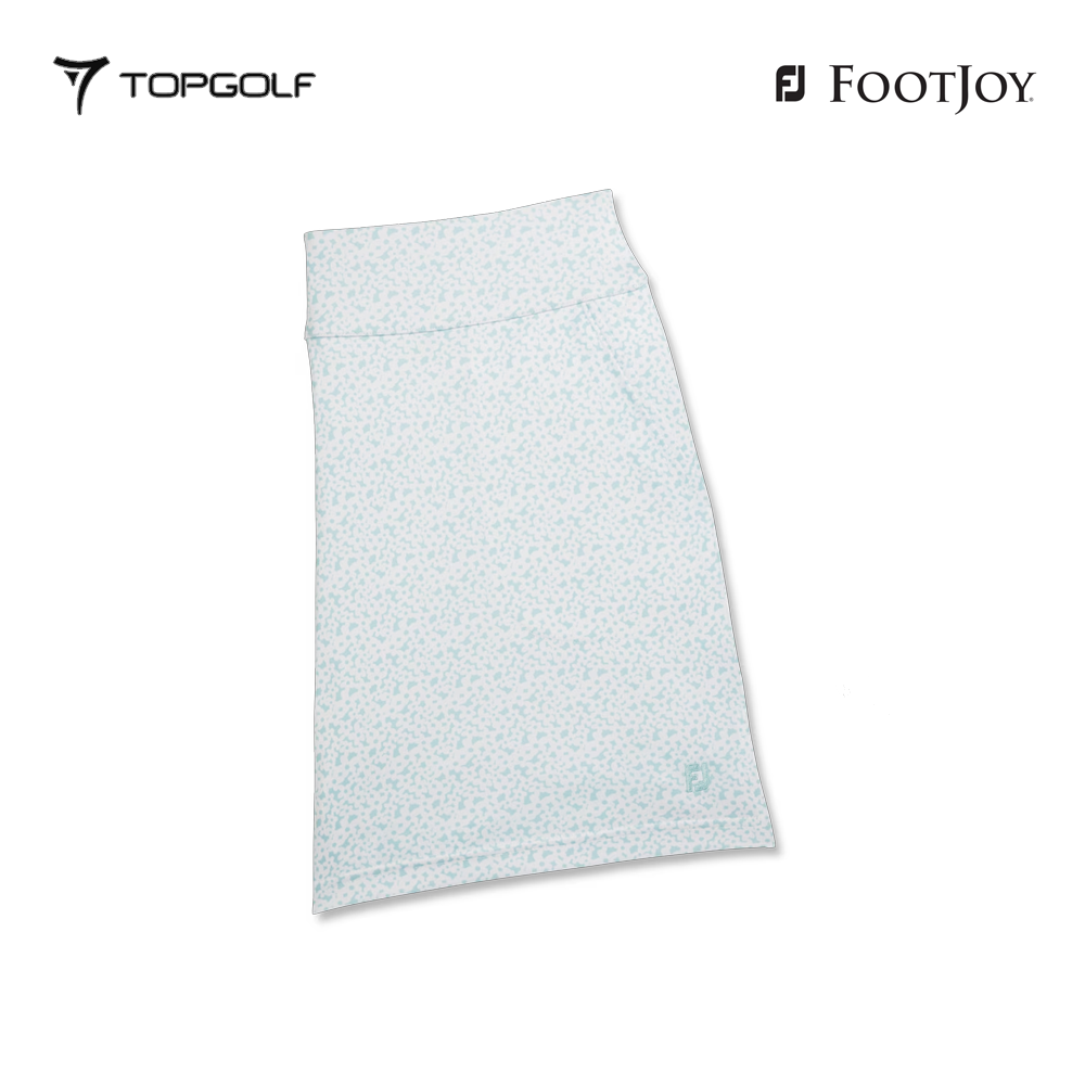 FOOTJOY SKORT W 31588 EF KNIT AQUA FLORAL