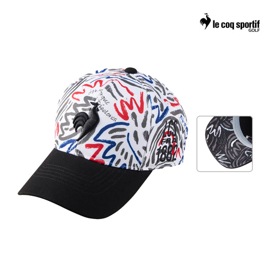 LE COQ CAP M LG4FCP08M SPORTS HERRITAGE MOTIF