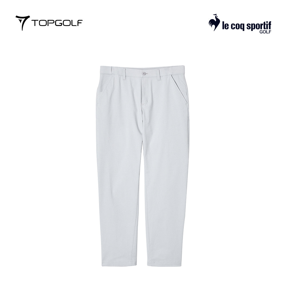 LE COQ PANTS M LG5FLP52M TRIANGLE DOBBY COTTON 25FW