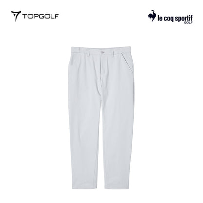 LE COQ PANTS M LG5FLP52M TRIANGLE DOBBY COTTON 25FW