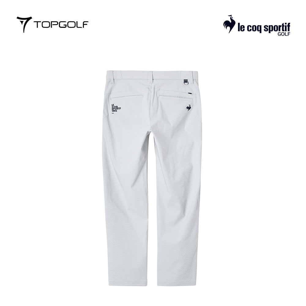 LE COQ PANTS M LG5FLP52M TRIANGLE DOBBY COTTON 25FW