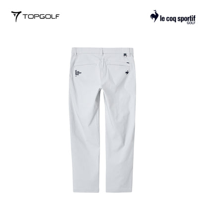 LE COQ PANTS M LG5FLP52M TRIANGLE DOBBY COTTON 25FW