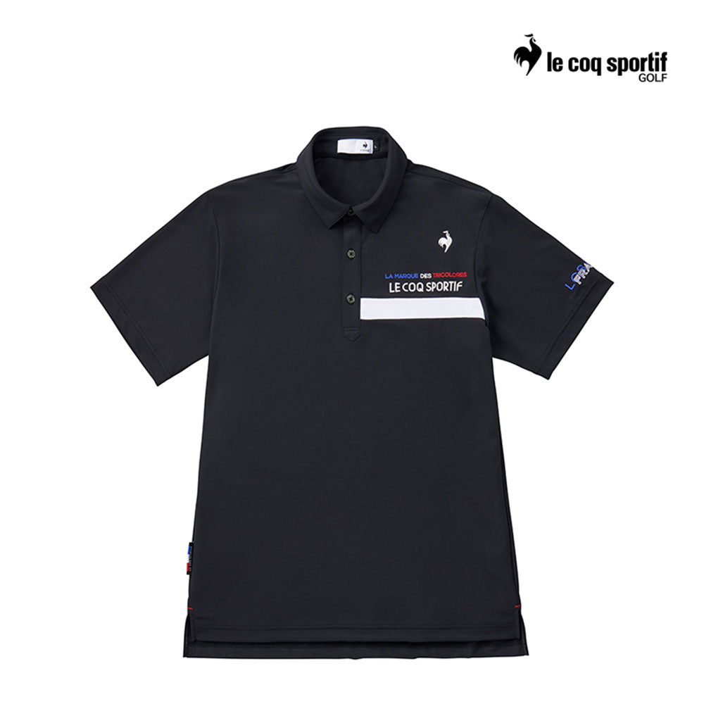 LE COQ POLO M LG4FHS02M ASIA SMU BASIC BK00 24FW