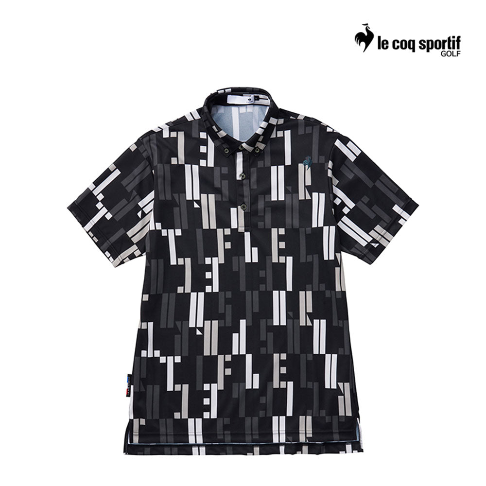 LE COQ POLO M LG4FHS04M ASIA SMU LOGO GRAPHIC BK00 24FW