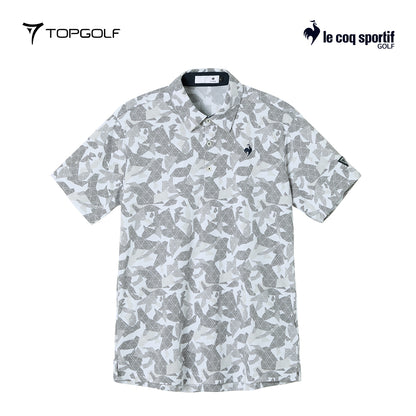LE COQ POLO M LG5FHS01M MATISSE MOSAIC SHORT SLEEVE 25FW