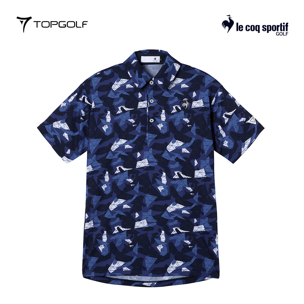 LE COQ POLO M LG5FHS01M MATISSE MOSAIC SHORT SLEEVE 25FW