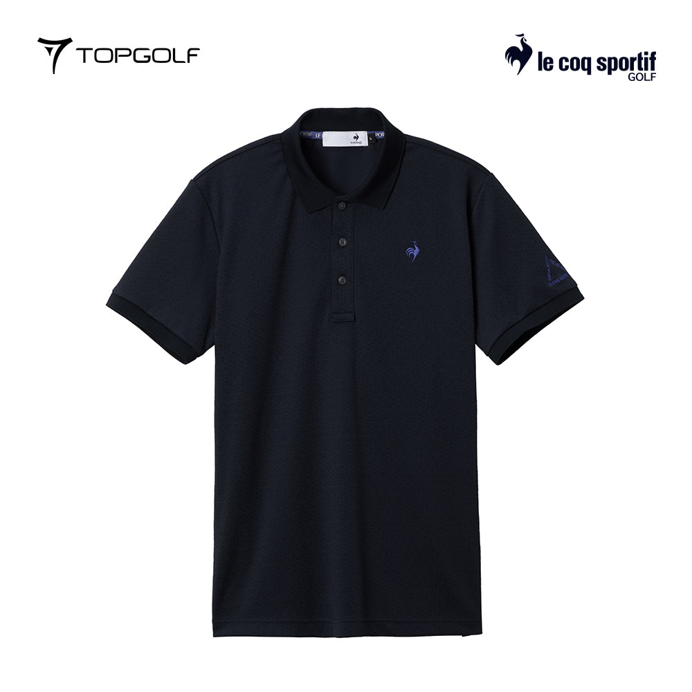 LE COQ POLO M LG5FHS13M DIAMOND JACQ. SHORT SLEEVE 25FW