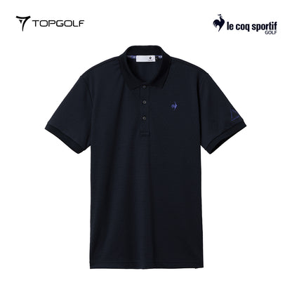 LE COQ POLO M LG5FHS13M DIAMOND JACQ. SHORT SLEEVE 25FW