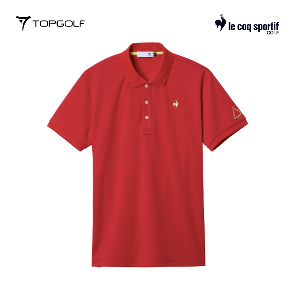 LE COQ POLO M LG5FHS13M DIAMOND JACQ. SHORT SLEEVE 25FW