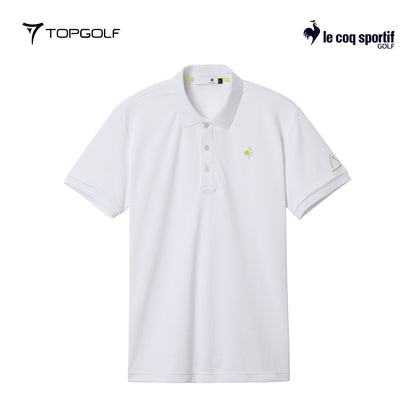 LE COQ POLO M LG5FHS13M DIAMOND JACQ. SHORT SLEEVE 25FW