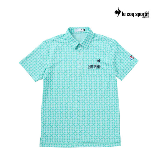 Le Coq Polo M Lg5Shs14M Monogram Jacquard Em00 25Ss
