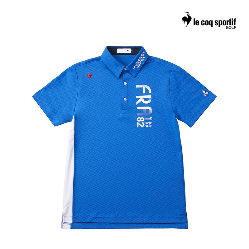 LE COQ POLO M QGMXJA16 BASIC DESIGN BL