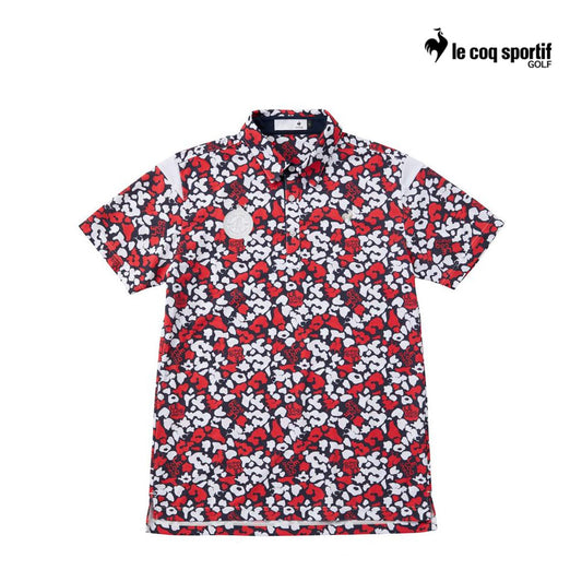 LE COQ POLO M QGMXJA22 ROOSTER ART PATTERNED NV